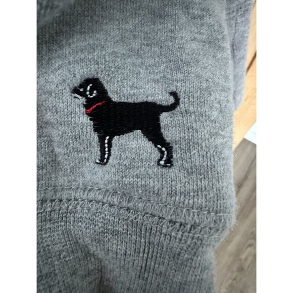 The Black Dog Sweatshirt Adult Small Heavy Gray Pullover Crewneck *small flaws* - Picture 2 of 6
